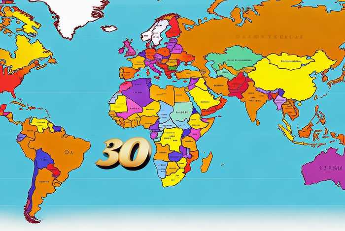 世界人口排名 - 世界人口排名前三十名的国家