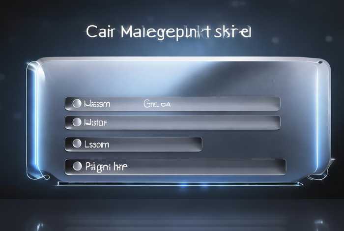 汽车管理系统网页（汽车管理系统网页登录）