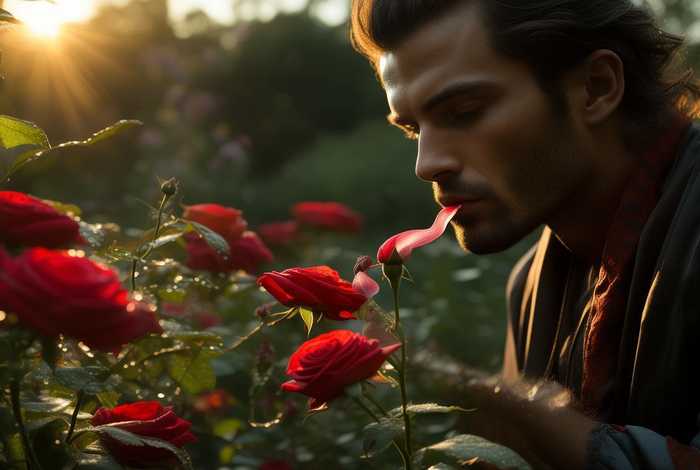 王爷的舌尖轻轻抵开湿润的花瓣