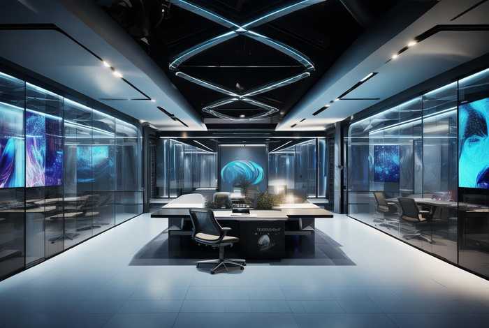 科技公司装修设计效果图，科技公司装修设计效果图大全