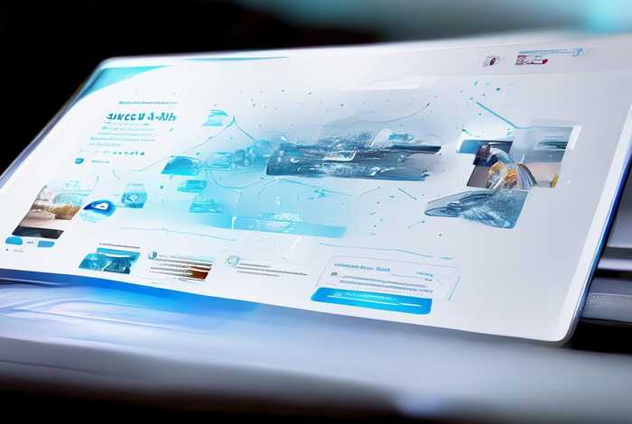 科技公司网站版面设计图片，科技公司网站版面设计图片模板