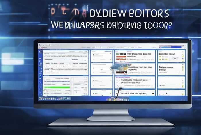 网页编写工具 网页编写工具哪个好用
