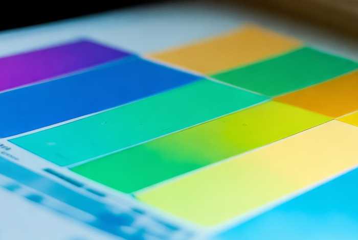 网页的色彩分布在，网页的色彩分布在哪里