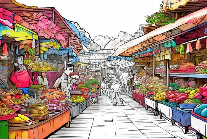 免扣线稿素材png、免费线稿素材