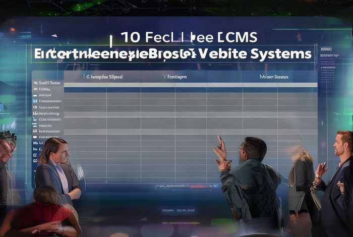 十大免费cms企业建站系统介绍，企业建站用什么cms好