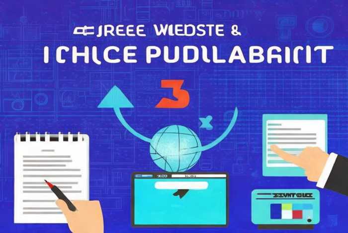 如何免费发布网站，如何免费发布网站文章