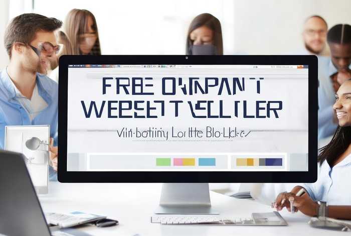 免费做公司网站；免费做公司网站的软件