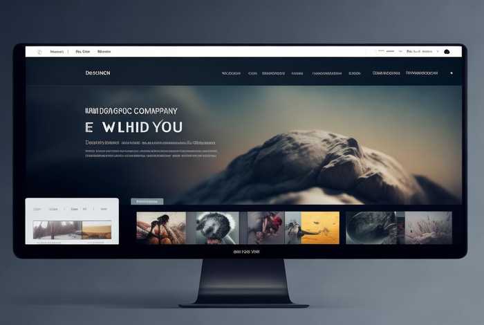 设计公司网站页面设计；设计公司网站页面设计图