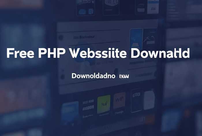 免费的php网站下载，免费的php网站下载软件