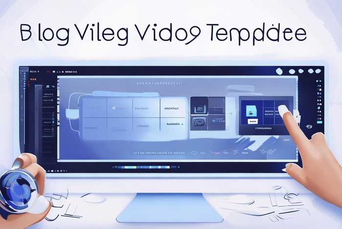 如何制作博客视频模板图片；如何制作博客视频模板图片下载
