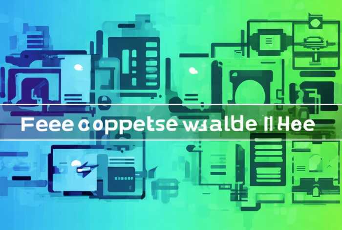 哪个模板软件是免费的；哪个模板软件是免费的啊