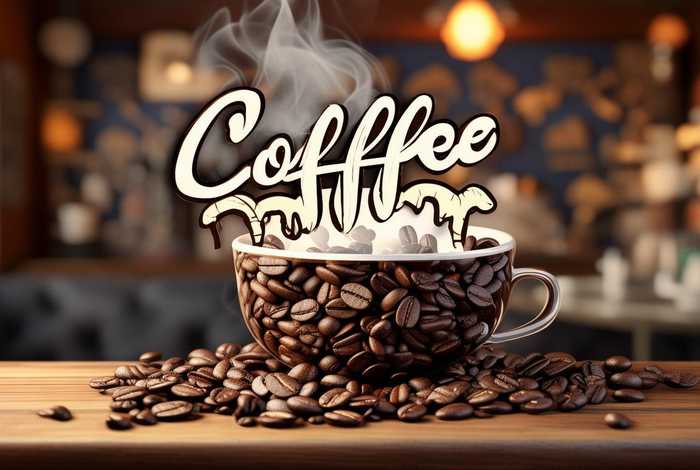 咖啡创意设计字体，咖啡创意设计字体怎么写