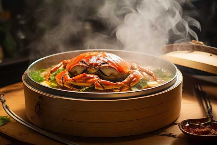 清蒸大闸蟹全部步骤视频、清蒸大闸蟹的做法步骤视频