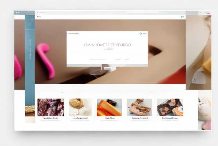 商城网站设计模板；商城网站设计模板图片