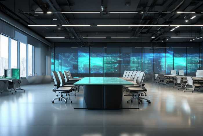 网络公司室内设计效果图（网络公司室内设计效果图怎么做）