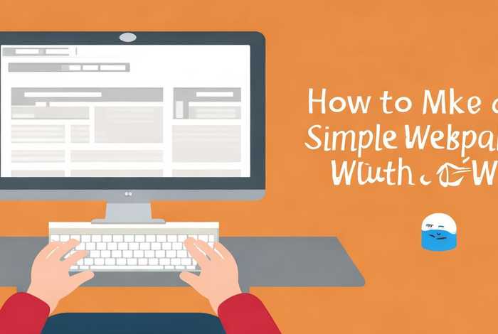 使用dw制作一个完整的网页 - 怎么用dw制作一个简单的网页