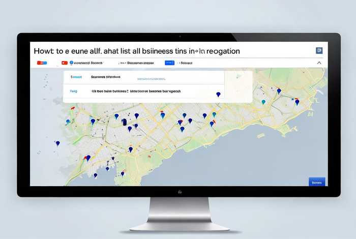 如何获取一个地区所有企业名单；如何获取一个地区所有企业名单信息