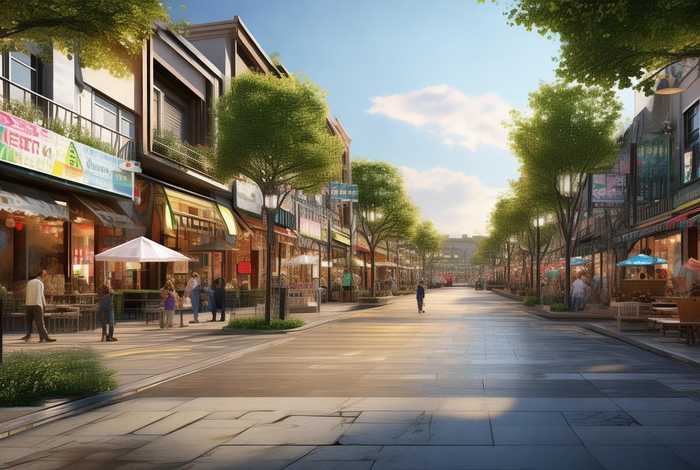 商业街景观设计案例 商业街景观设计原则