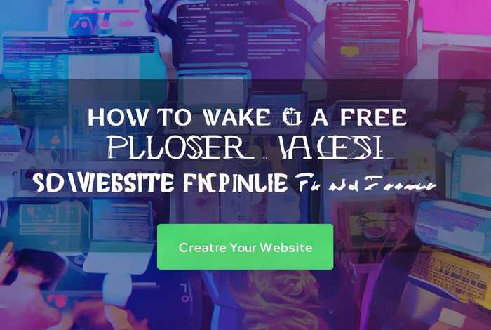 如何制作一个免费网站（如何制作一个免费网站软件）