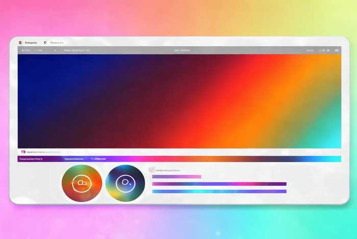 如何制作官网封面渐变色的图片，如何制作官网封面渐变色的图片呢