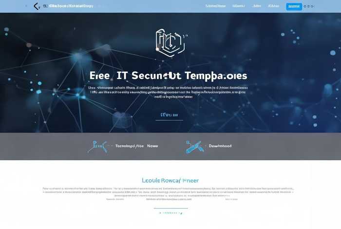 静态网页设计免费模板it网络安全模板 静态网页设计免费模板it网络安全模板下载