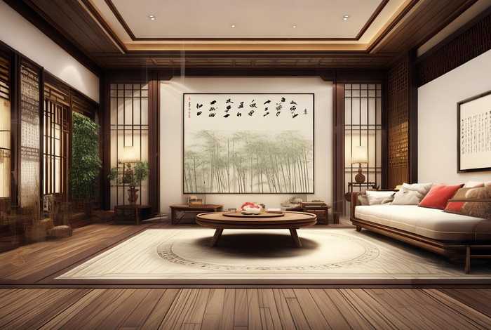 室内设计ppt模板方案免费新中式（室内设计效果图手绘 新中式）