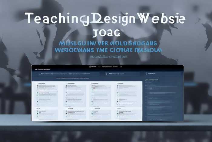 教学设计网站课程大纲（教学设计网站课程大纲是什么）