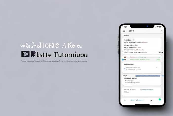 如何制作网站教程手机（如何制作网站教程手机软件）