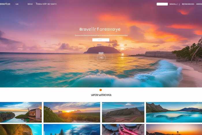 旅游网站设计模板 旅游网站设计模板范文