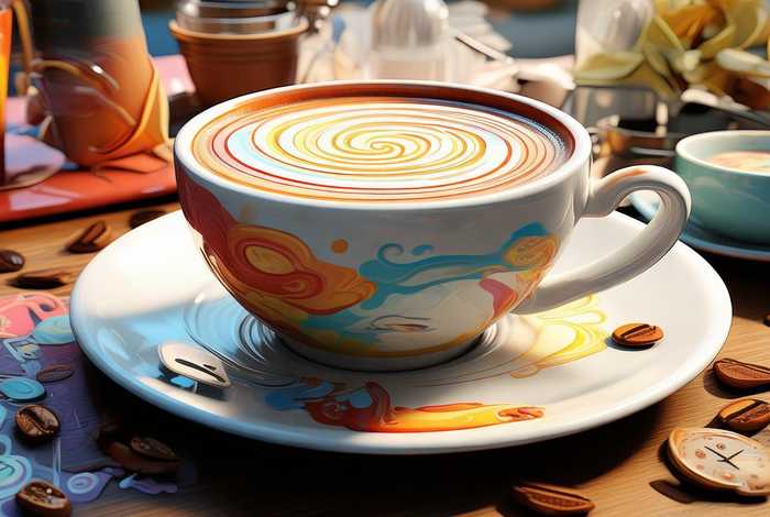 咖啡创意海报（咖啡创意海报图片）