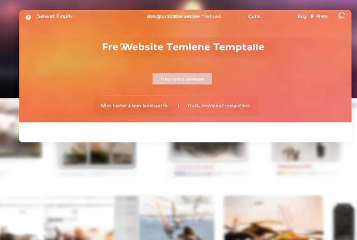 免费制作网页模板；免费制作网页模板网站