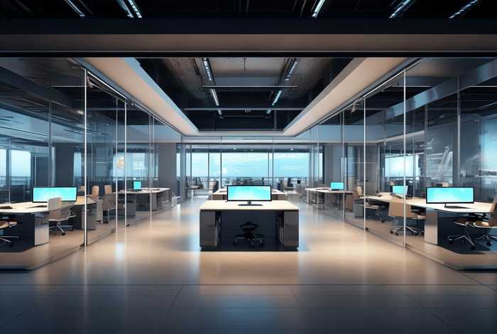 科技公司装修设计图 科技公司装修设计图片