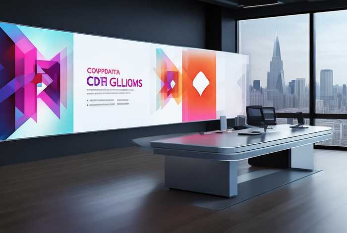 企业设计方案模板ai，企业ci设计模板