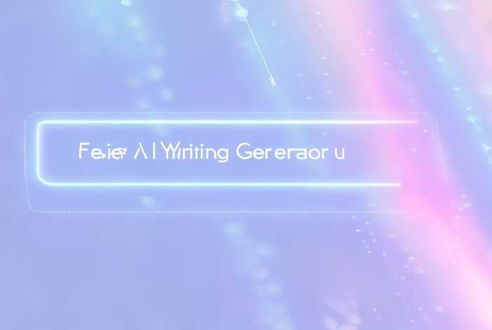 网页ai写作生成器免费；网页ai写作生成器免费版