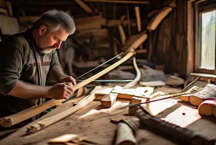 如何自制一把弓、如何自制一把弓子
