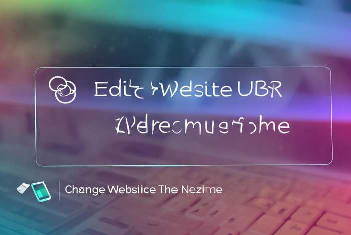 如何更改自己做的网页网址；如何更改自己做的网页网址名称