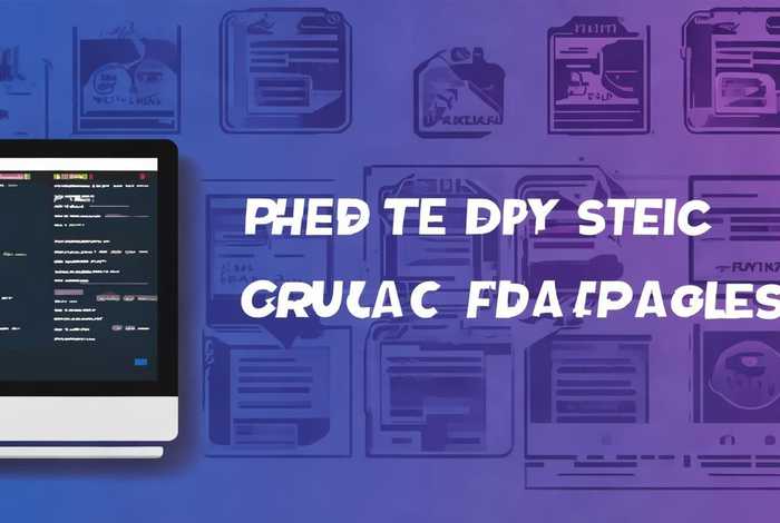 静态网页制作教程；静态网页制作教程下载