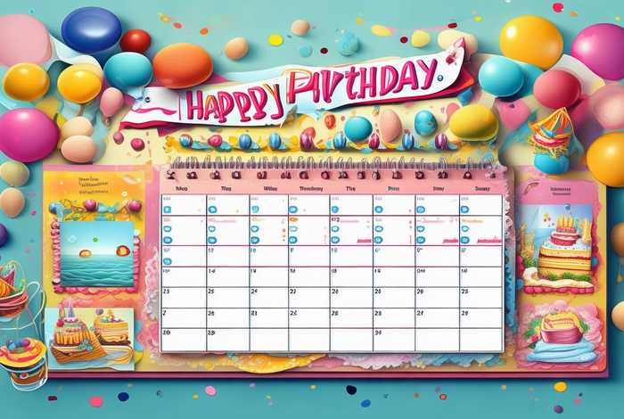 生日快乐模板制作 生日快乐模板制作日历