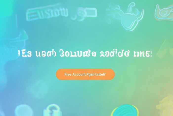 免费账户注册（免费账户注册的软件）