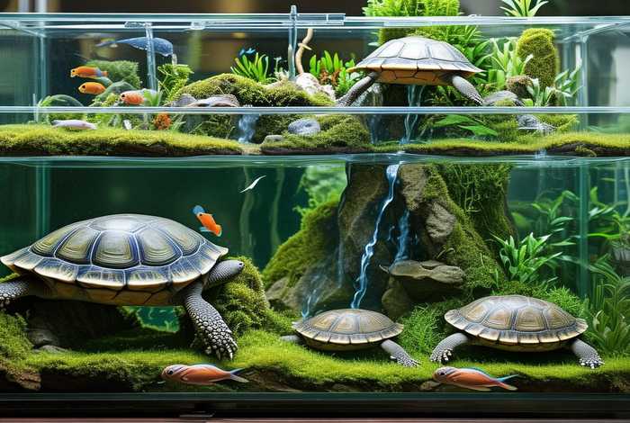 如何制作养龟水陆缸、如何制作养龟水陆缸图片