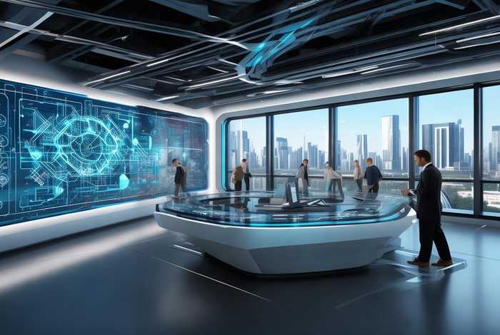 科技公司设计平面图、科技公司设计平面图怎么做