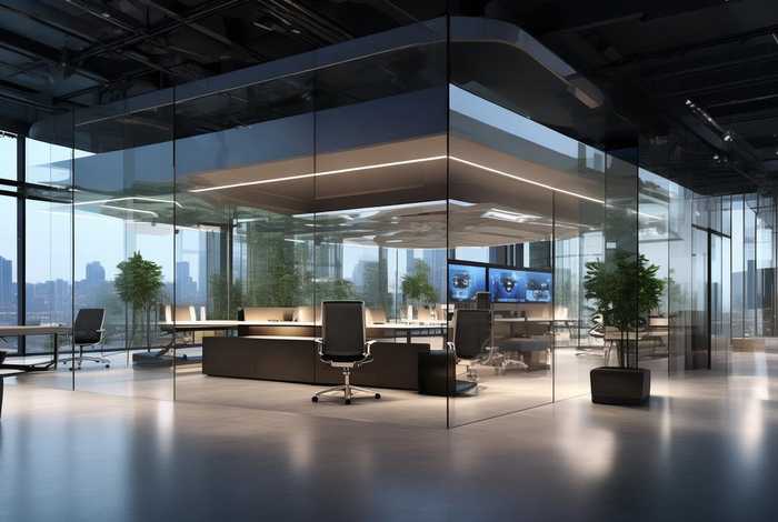 科技公司装修设计图 科技公司装修设计图片