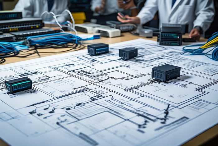企业网络组网设计图怎么做 - 企业网络组网设计图怎么做的