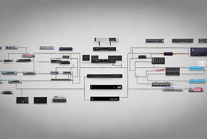 企业组网拓扑图 - 企业网络组网拓扑图