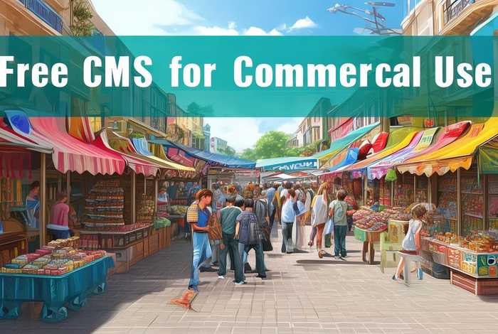 免费cms用于商业 - 免费可商用cms