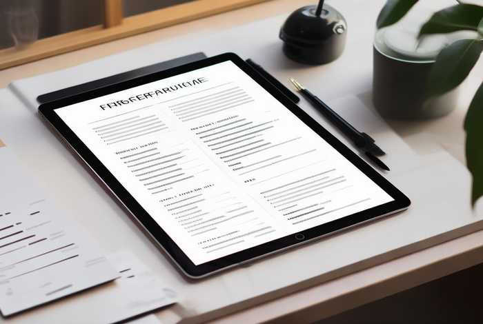 免费个人简历简单版；免费个人简历简单版怎么做