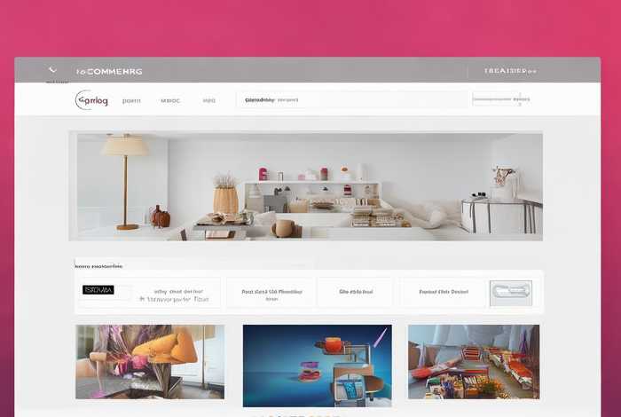 商城网站设计模板；商城网站设计模板图片