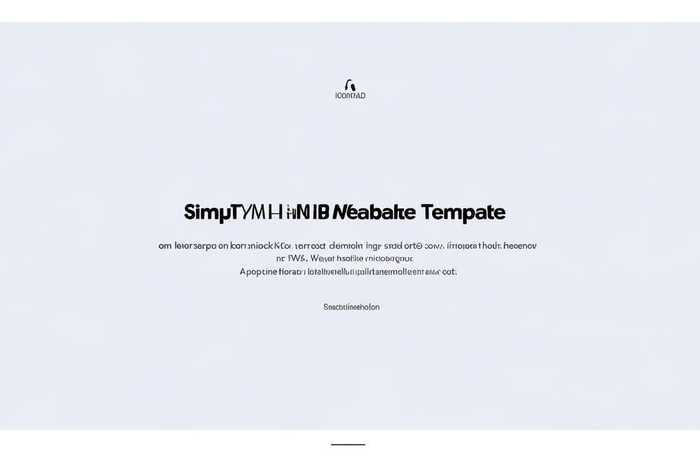 简单的html网页代码模板，简单的html网页代码模板下载