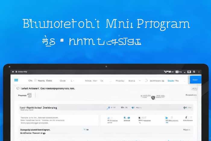 蓝牙微信小程序开发教程（蓝牙微信小程序开发教程下载）
