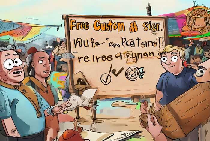 免费定制v靠谱吗；免费定制签名是真的吗